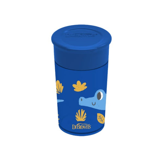 Dr. Brown's Cheers 360° Spoutless Transition Cup 9m+  300ml - blu