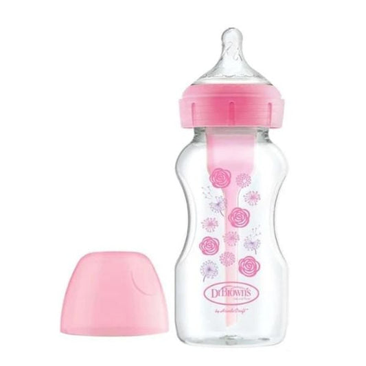 Dr. Brown's Options+ Anti Colic Bottle Wide Neck & Silicone Teat 0m+  270ml - Rozë