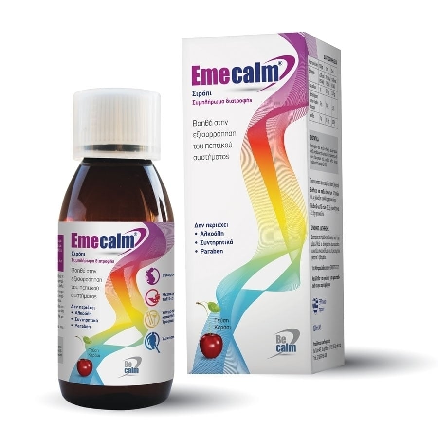 Be Calm Emecalm Syrum for Nausea  120 ml