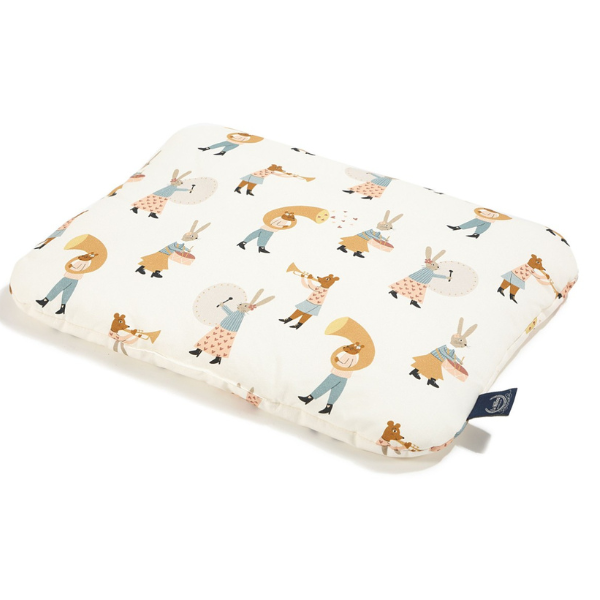 La Millou Mid Pillow Musicians Cotton Pillow Pink (35x45cm)  1 copë
