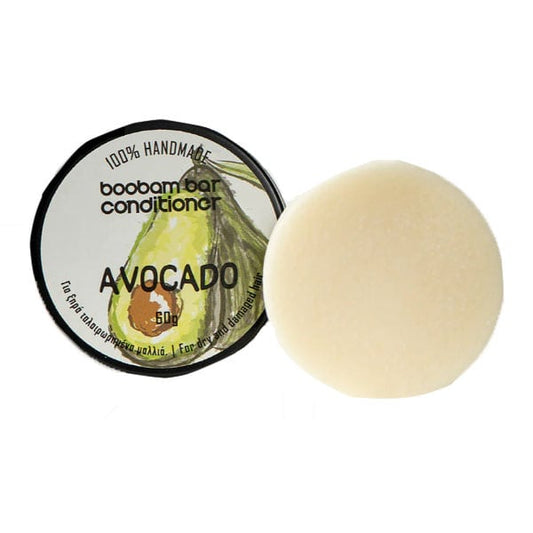 Boobam Conditioner Bar Avocado for Dry & Damaged Hair  60g
