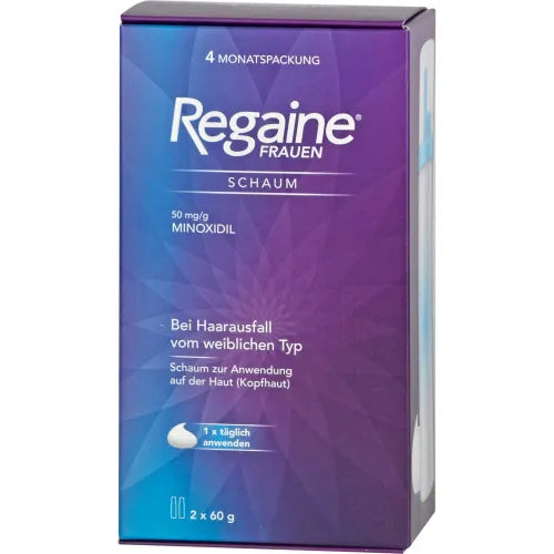 REGAINE Shkume per Gra me 5% Minoxidil 2 x 60g