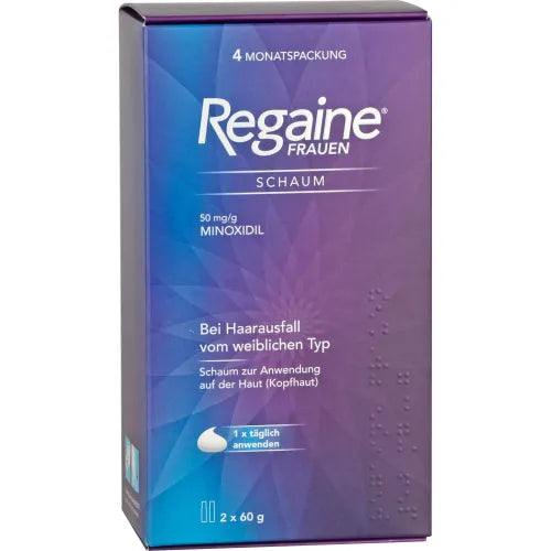 REGAINE Shkume per Gra me 5% Minoxidil 2 x 60g