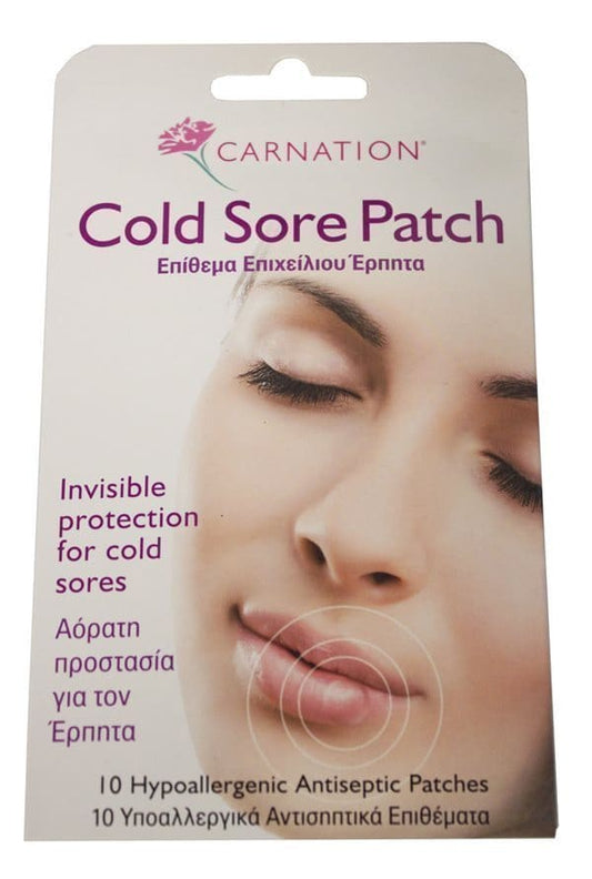 Carnation Cold Sore Patch  10 copë