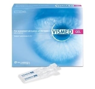 Vismed Eye Drops Gel Sodium Hyaluronate 0.30%  20 x 0.45ml