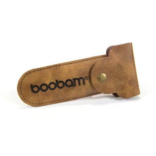 Boobam Razor Leather Pouch  1 copë - Kafe