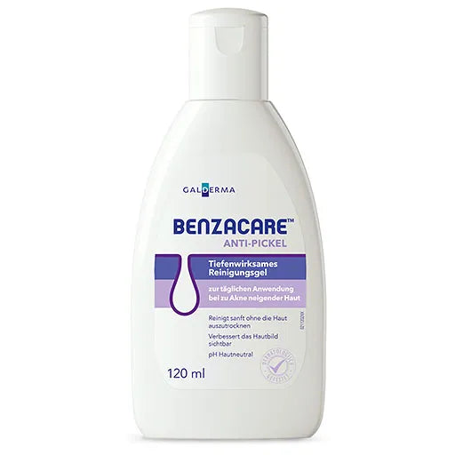 BENZACARE xhel pastrues kundër akneve 120 ml