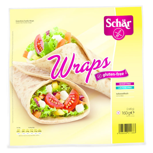Schar Wraps  Pite arabe pa gluten 160 gr (2 x 80gr)