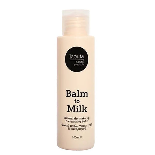 Laouta Natural Products Balm to Milk Natural De-makeup & Cleansing Balm  100 ml