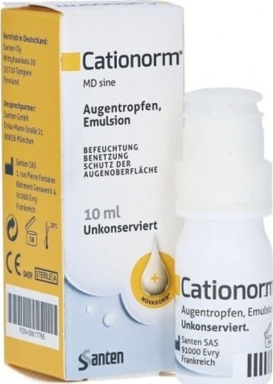 Cationorm Eye Drops  10 ml
