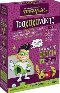 Frezyderm Frezylac Trahahanakis Trahana with Fruits 6m+  2x165gr