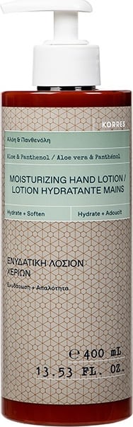 Korres Moisturizing Hand Lotion Aloe & Panthenol  400 ml