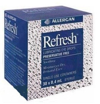 Allergan Refresh Lubricating Eye Drops  30 x 0.4ml
