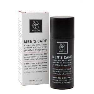 Apivita Men's Care Moisturizing Cream-Gel with Cedar & Propolis  50 ml