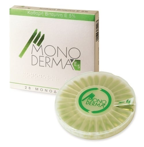PharmaQ MonoDerma E5 Pure Vitamin E Monodoses  28 amper