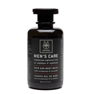 Apivita Men's Care Hair & Body Wash with Cardamom & Propolis  250 ml