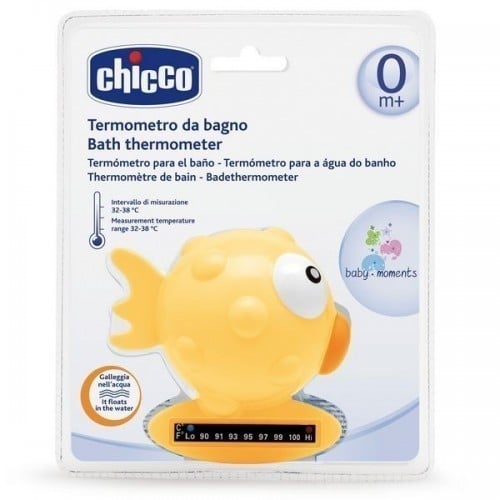 Chicco Bath Thermometer Yellow Fish  1 copë