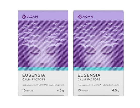 2 x Agan Eusensia Calm Factors  2 x 10 kapsula vegjetariane