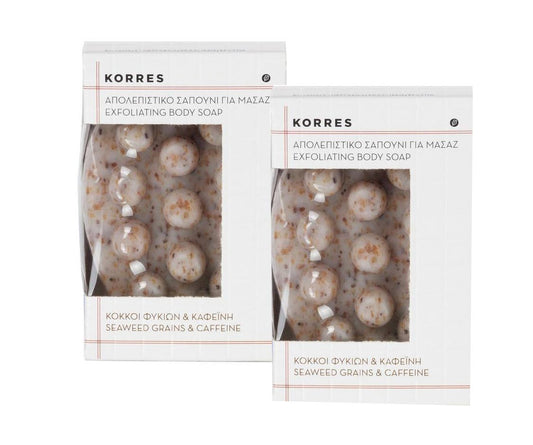 2 x Korres Exfoliating Body Soap  2 x 125gr