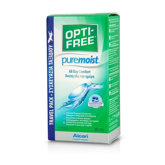 Alcon Opti Free Puremoist Hydraglyde Travel Pack  90 ml