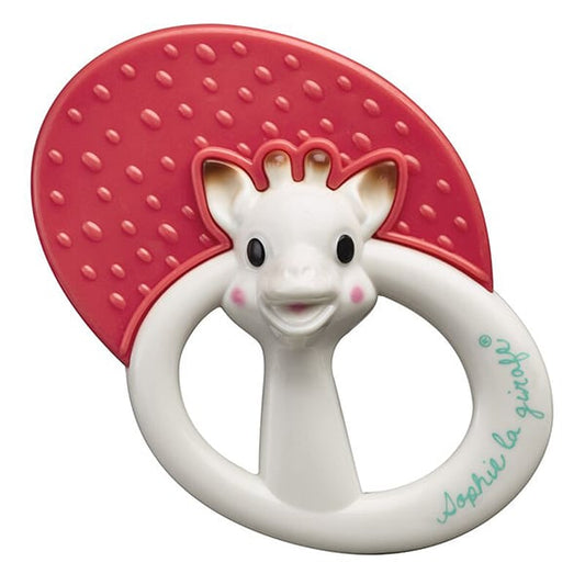 Sophie la Girafe Teething Rattle 3+ months  1 copë - E kuqe