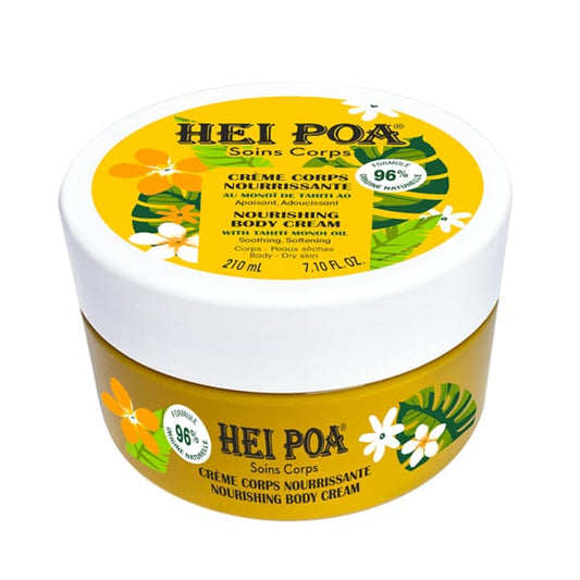 Hei Poa Nourishing Body Cream with Tahiti Monoi Oil  210 ml