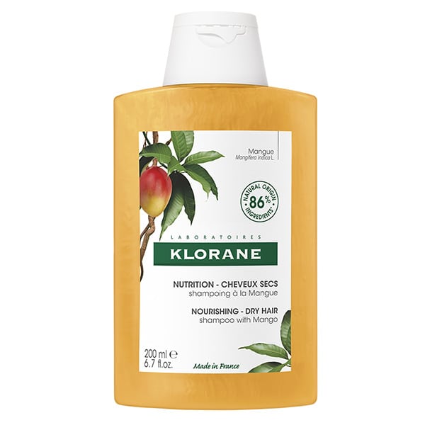 Klorane Nourishing Dry Hair Shampoo with Mango  200 ml