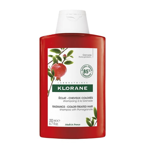 Klorane Pomegranate Shampoo for Color-Treated Hair  200 ml