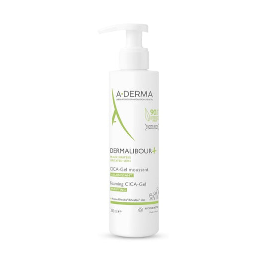A-Derma Dermalibour+ Purifying Foaming Cica-Gel  200 ml