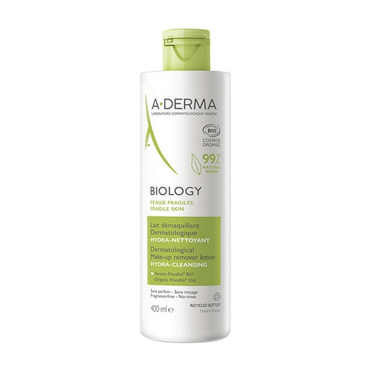 A-Derma Biology Dermatological Make-up Remover Lotion Hydra-Cleansing  400 ml