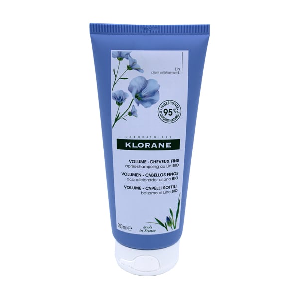 Klorane Volume Conditioner with Flax Fiber  200 ml