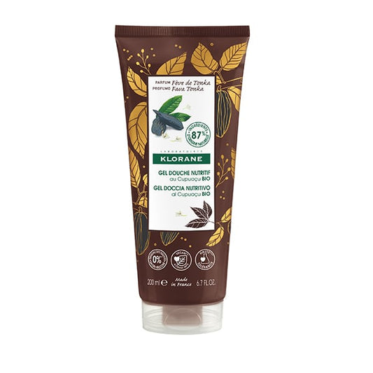 Klorane Nourishing Shower Gel with Cupuacu & Tonka Bean Fragrance  200 ml