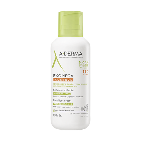 A-Derma Exomega Control Anti-Scratching Emollient Cream  400 ml