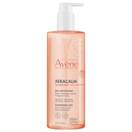 Avene XeraCalm Nutrition Cleansing Gel for Dry Sensitive Skin  500 ml