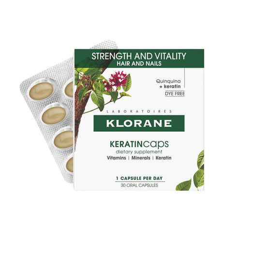 Klorane Keratin Caps for Hair & Nails  30 kapsula