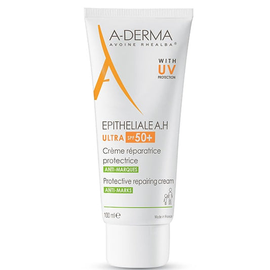 A-Derma Epitheliale A.H Ultra SPF50+ Protective Repairing Cream Against Marks  100 ml