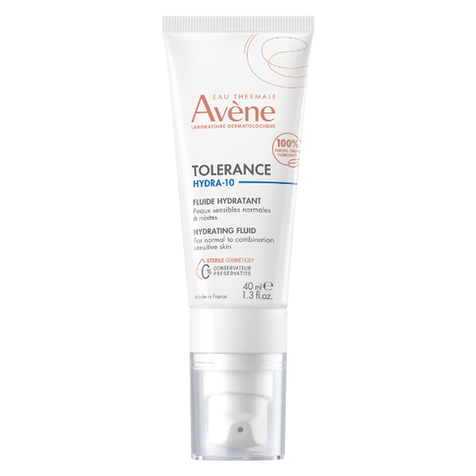 Avene Tolerance Hydra-10 Hydrating Fluid for Normal to Combination Skin  40 ml