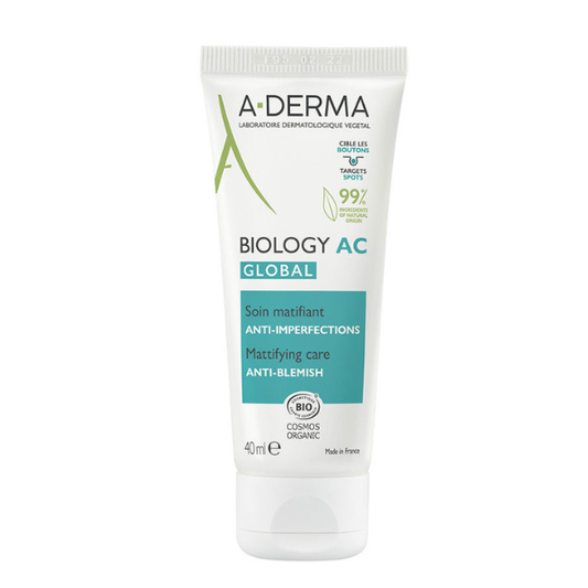 A-Derma Biology AC Global Mattifying Care Anti-Blemish  40 ml