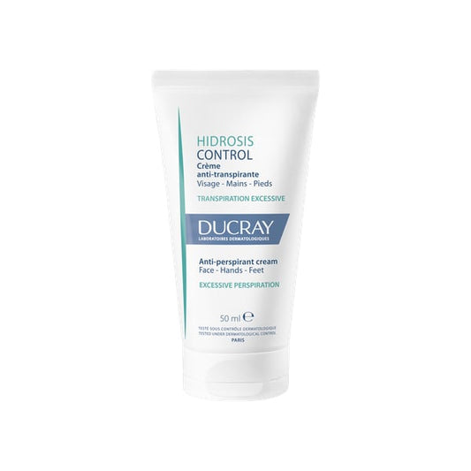 Ducray Hidrosis Control Anti-Perspirant Cream for Face, Hands, Feet  50 ml