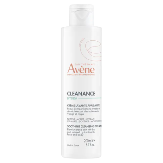 Avene Cleanance Hydra Soothing Cleansing Cream for Skin Left Dry by Treatments  200 ml