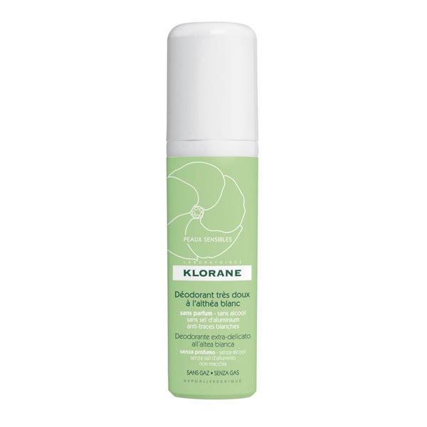 Klorane Spray Deodorant 24h with White Althea  125 ml