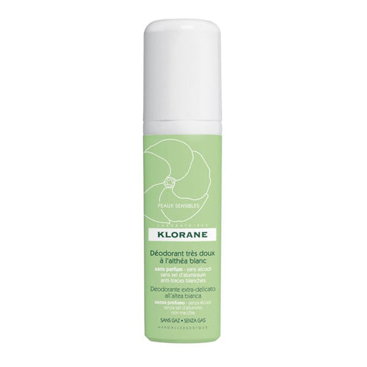 Klorane Spray Deodorant 24h with White Althea  125 ml