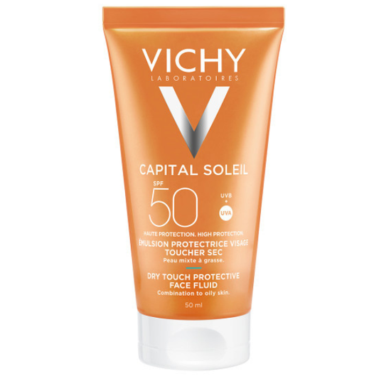 Vichy Capital Soleil SPF50 Dry Touch Protective Face Fluid  50 ml