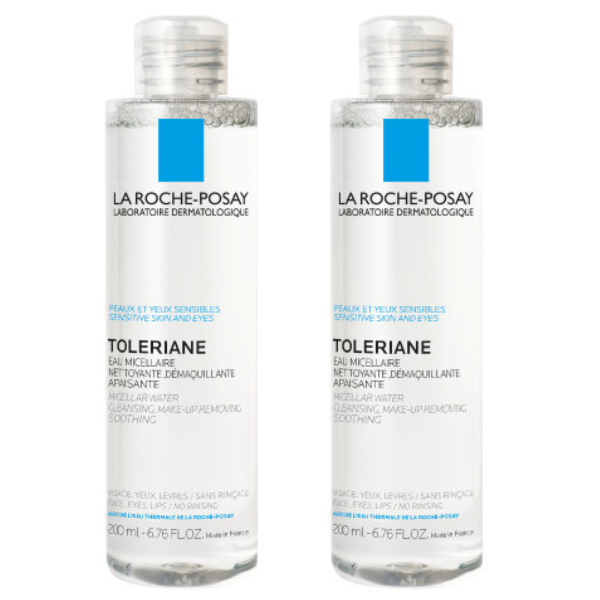 2x La Roche-Posay Toleriane Micellar Water for Sensitive Face & Eyes  2x200ml