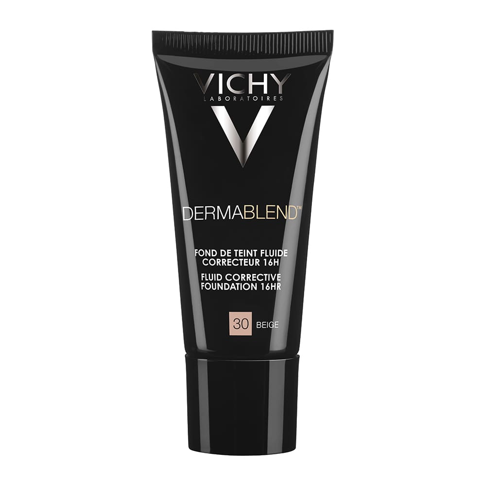 Vichy Dermablend Fluid Corrective Foundation 16hr No.30 Beige  30 ml