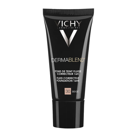 Vichy Dermablend Fluid Corrective Foundation 16hr No.30 Beige  30 ml