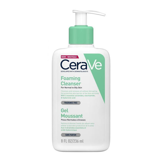 CeraVe Foaming Cleanser for Normal to Oily Skin  236 ml