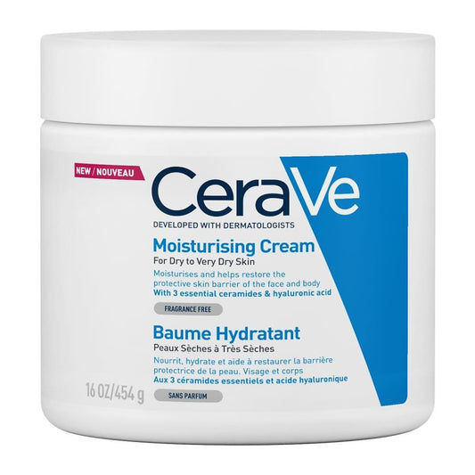 CeraVe Moisturising Cream for Dry to Very Dry Skin  454g