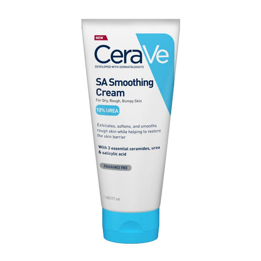 CeraVe SA Smoothing Cream for Dry, Rough, Bumpy Skin 10% Urea  177 ml