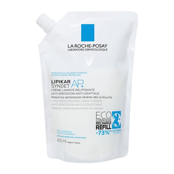 La Roche-Posay Lipikar Syndet AP+ Lipid-Replenishing Cream Wash Refill  400 ml